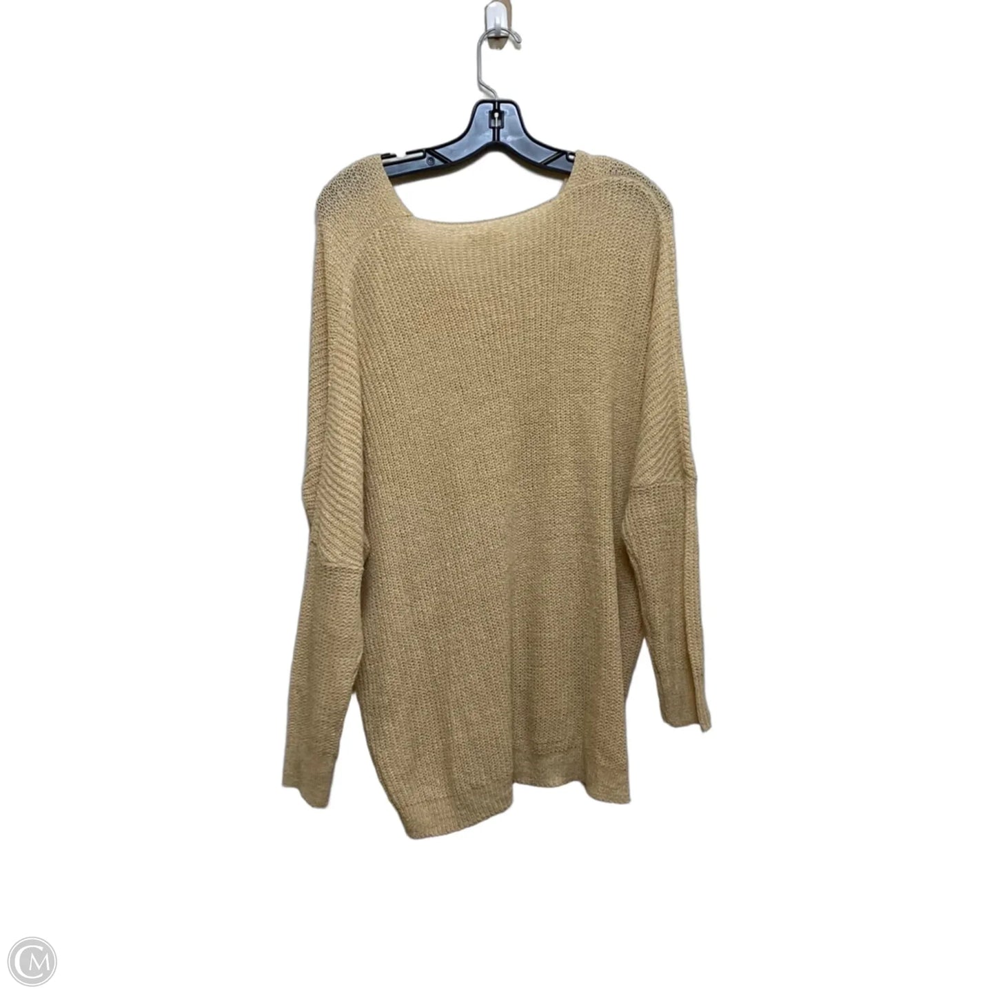 Sweater By Easel In Tan, Size: S