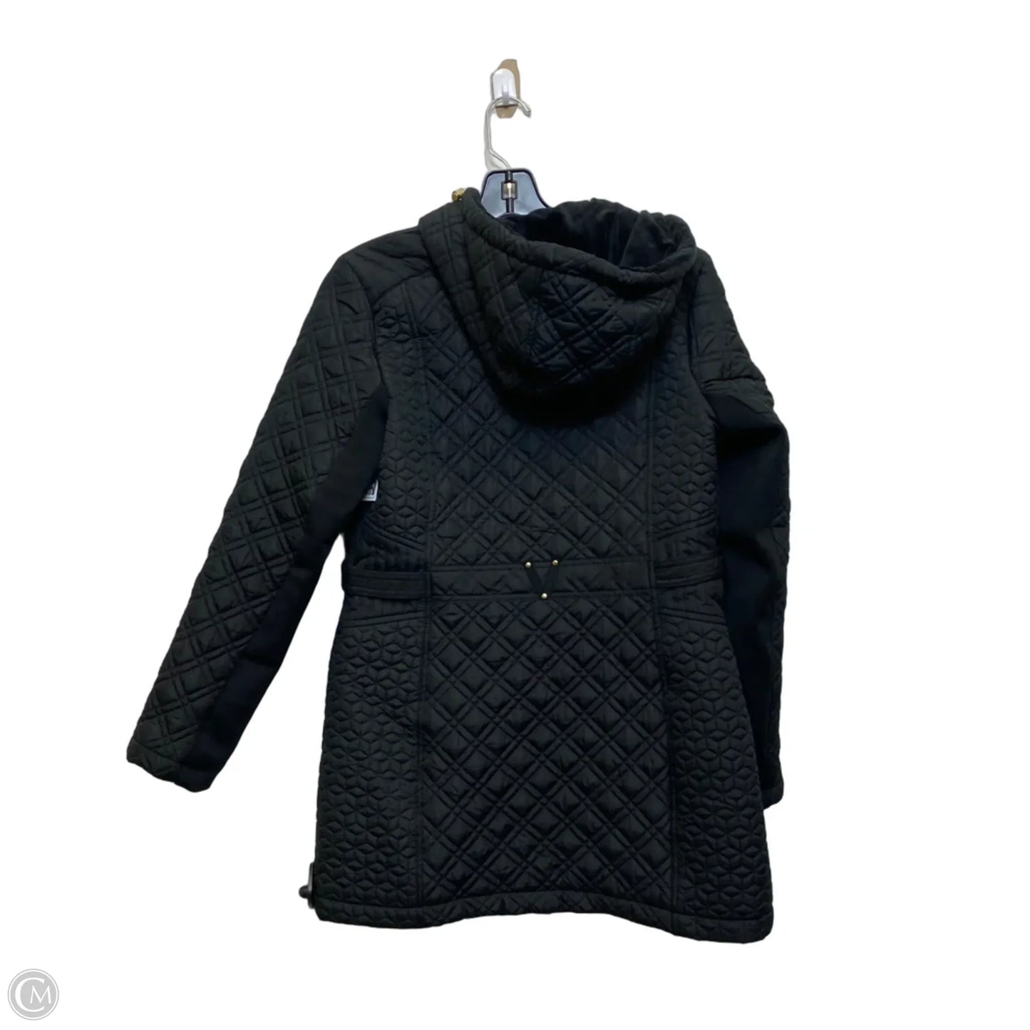 Jacket Puffer & Quilted By Weatherproof In Black, Size: S