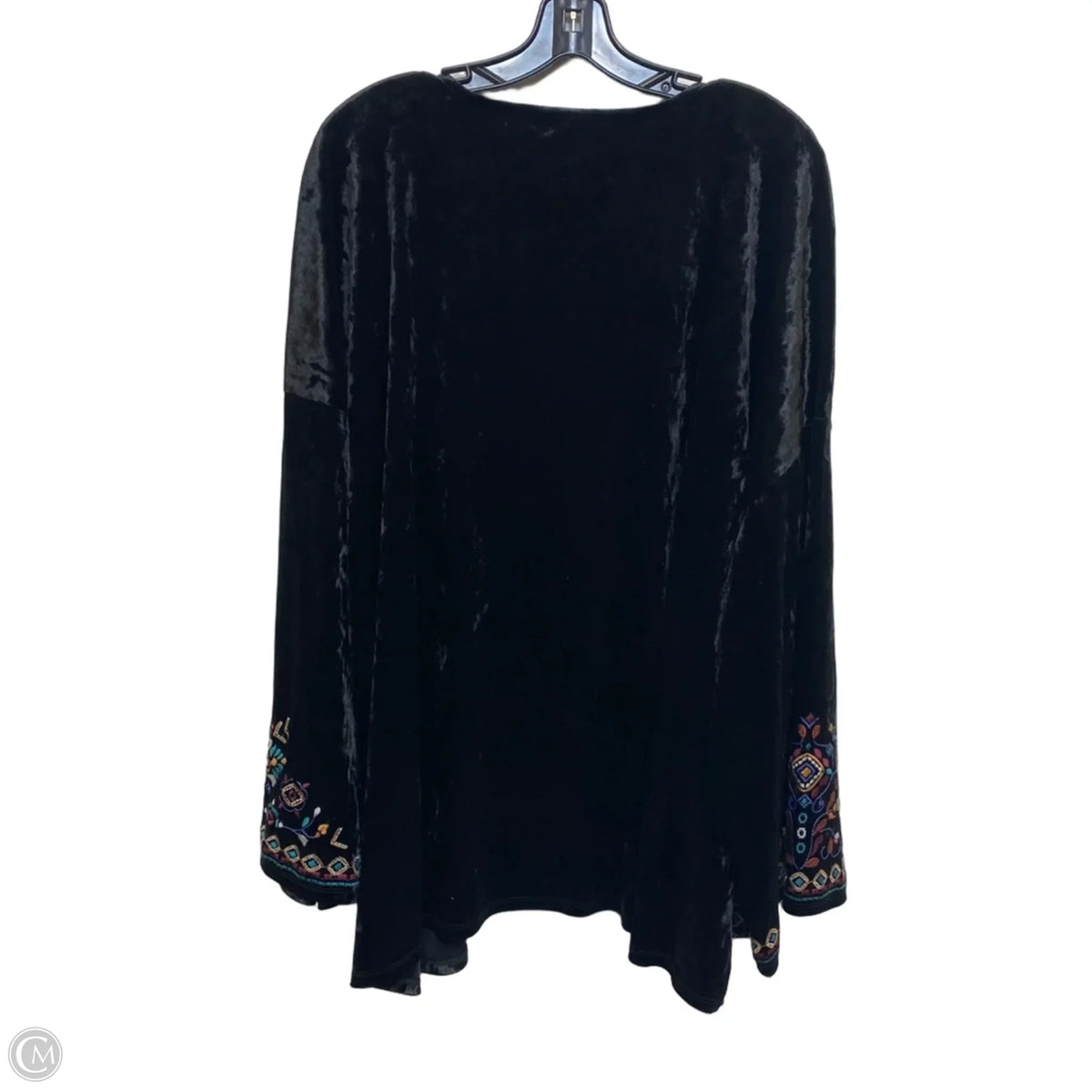 Cardigan By Cato In Black, Size: 3x