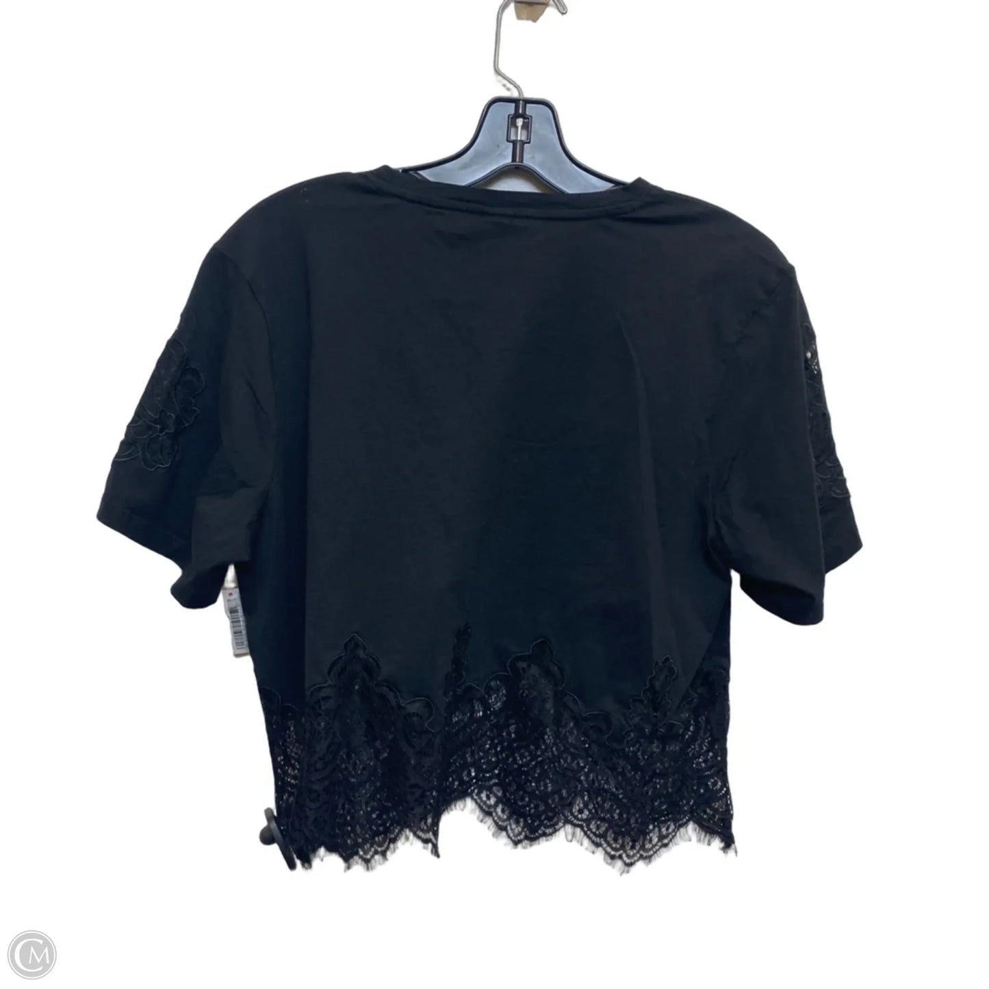 Top Short Sleeve By Dolan Left Coast In Black, Size: M