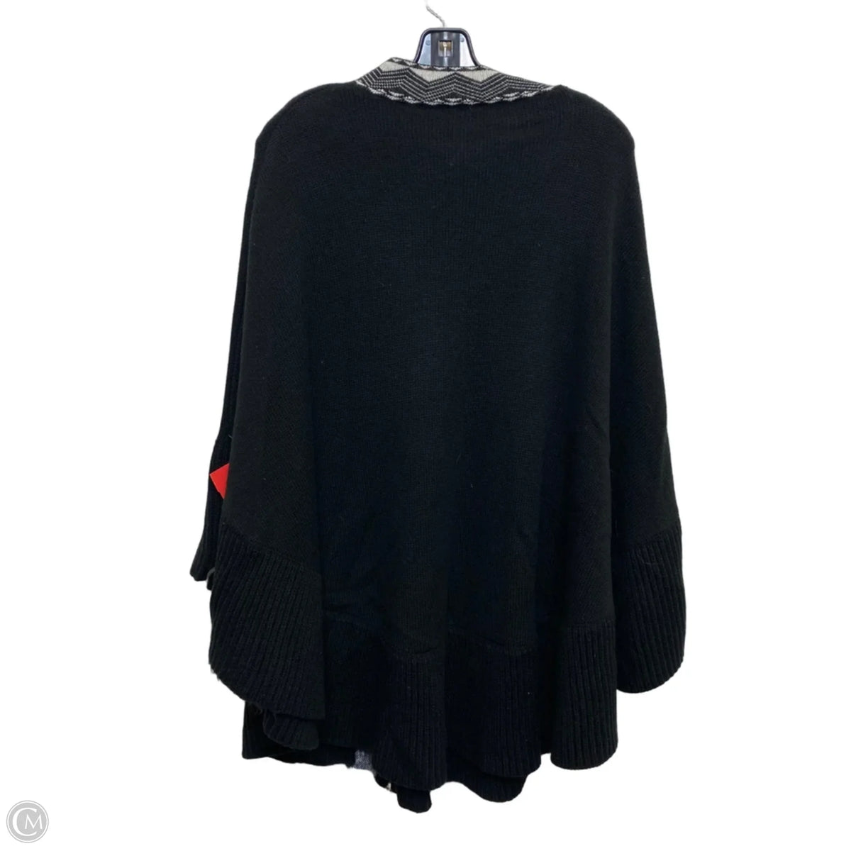 Poncho By Ny Collection In Black, Size: 2x