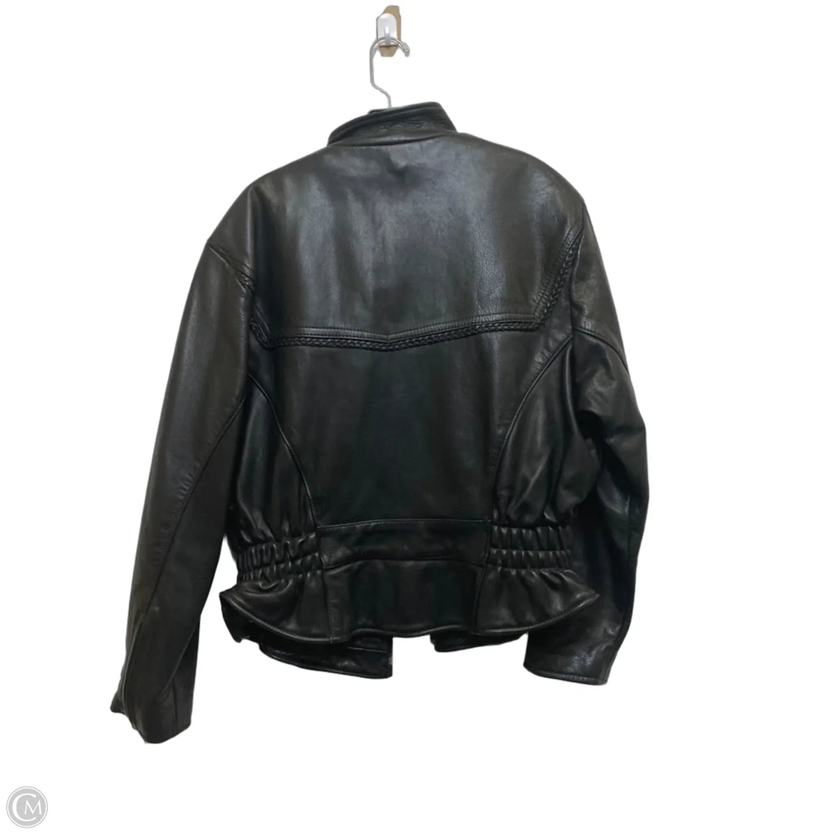 Jacket Leather By Fox Creek In Black, Size: Xxl