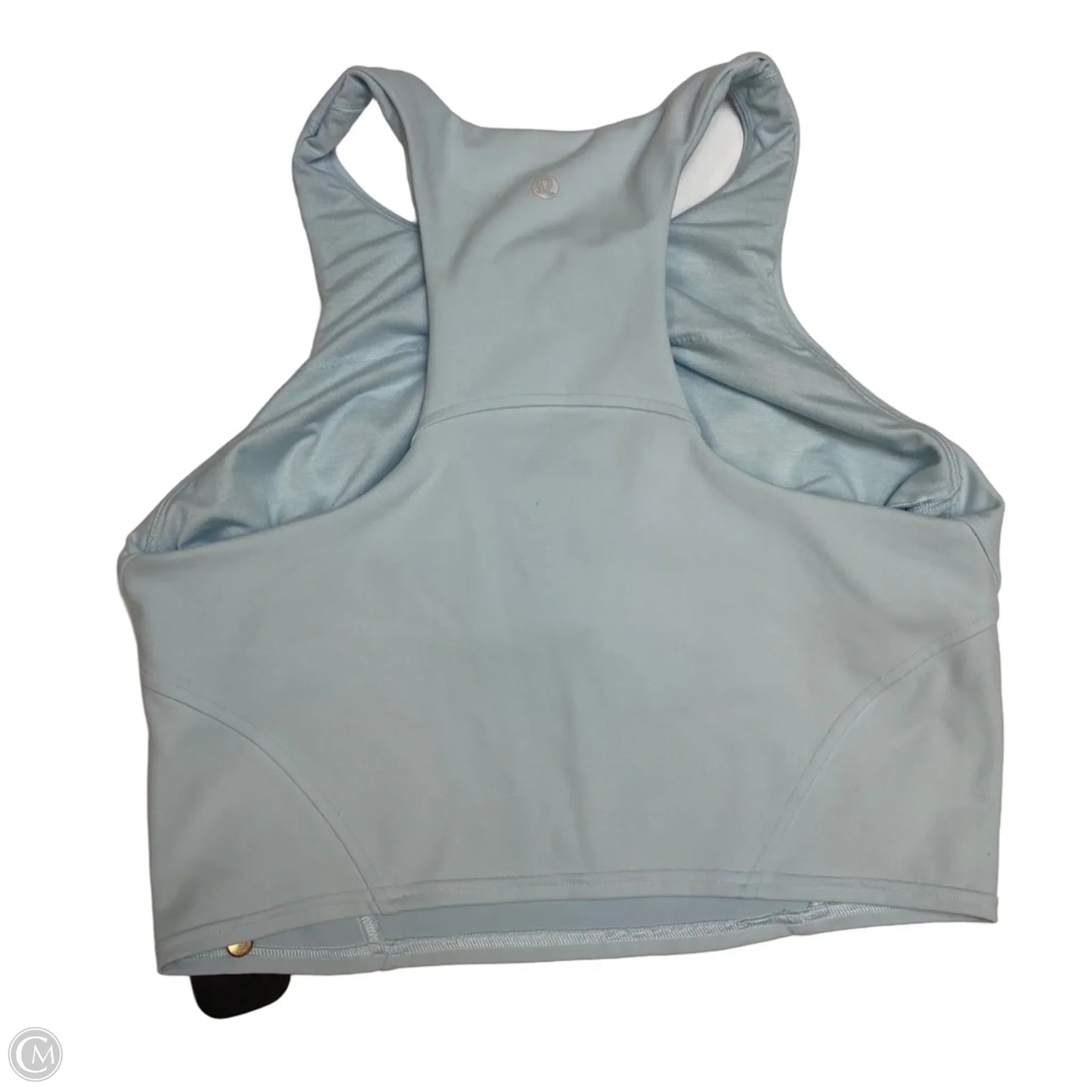 Athletic Bra Designer By Lululemon In Blue, Size: M