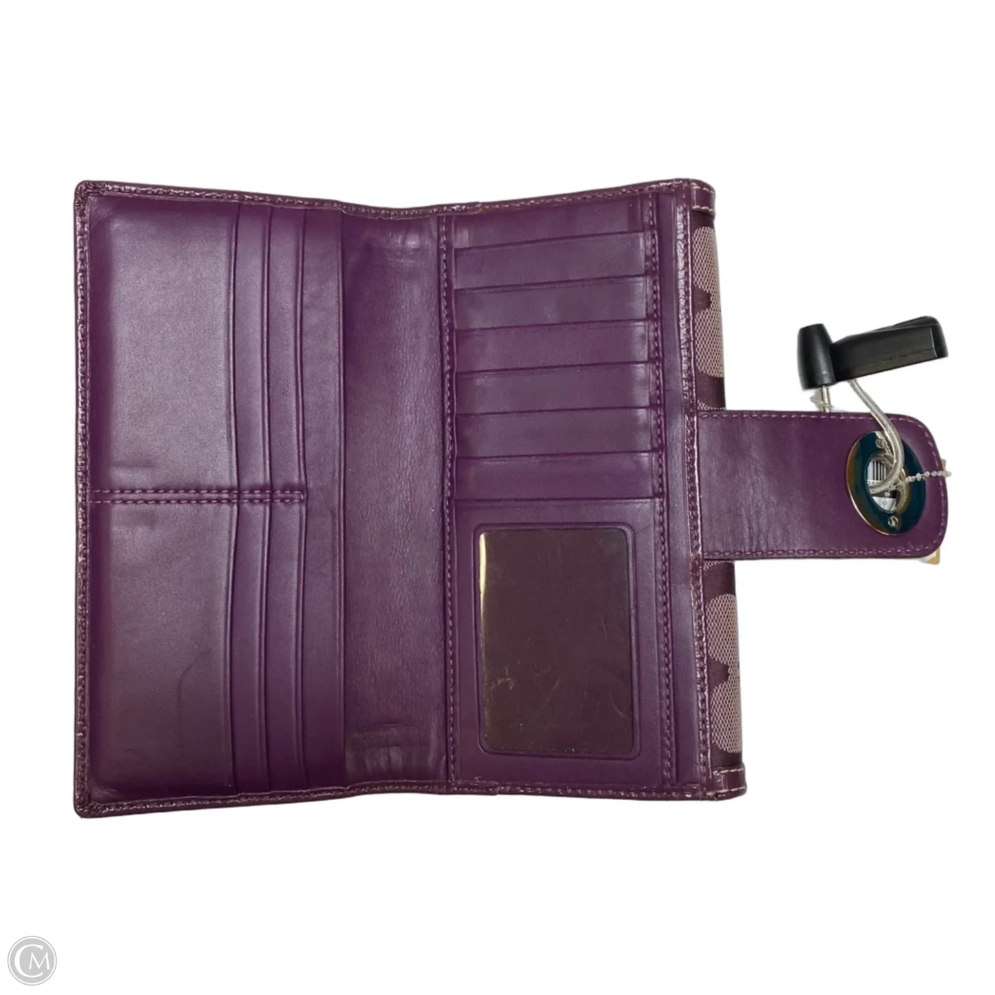 Wallet Designer By Coach, Size: Large