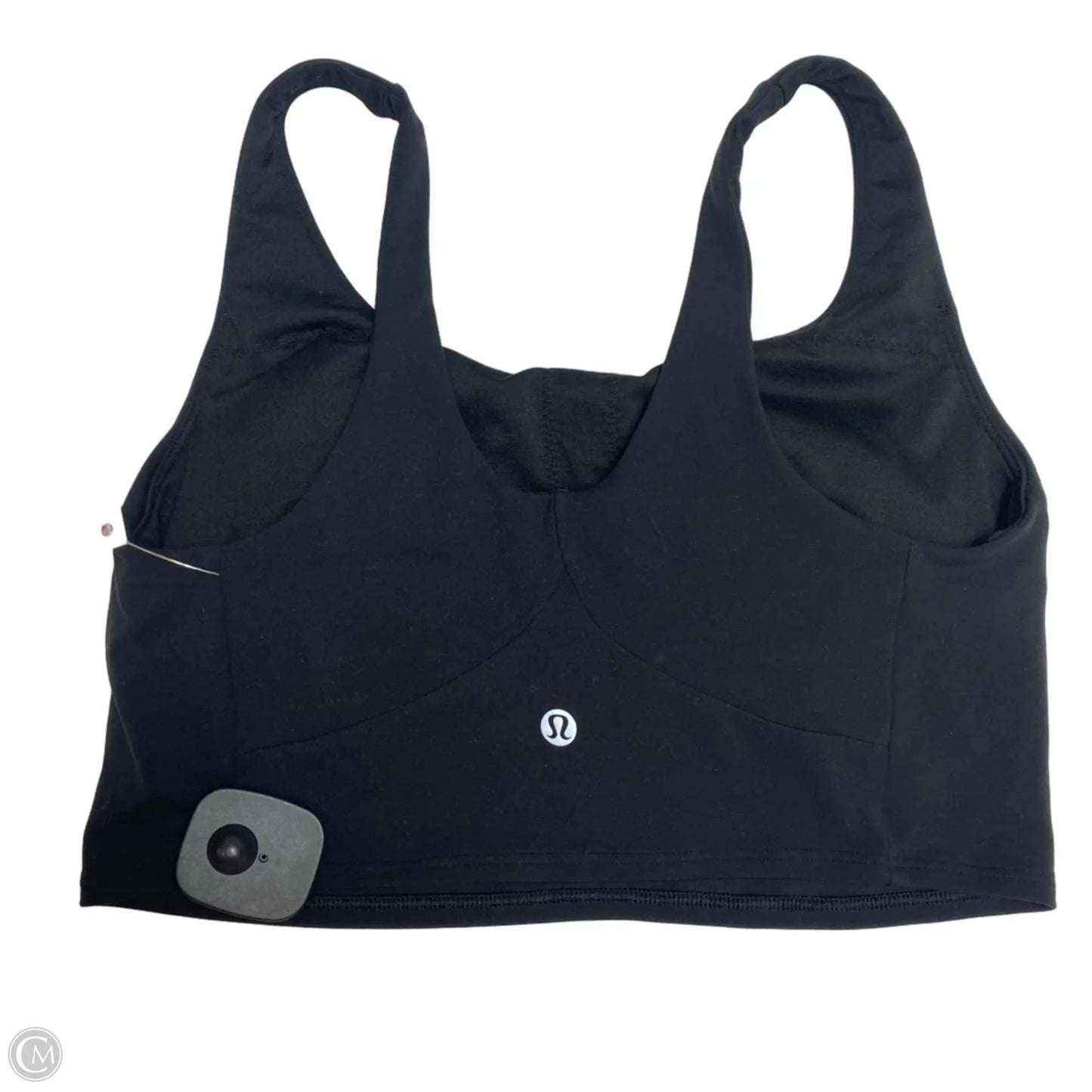 Athletic Bra Designer By Lululemon In Black, Size: M