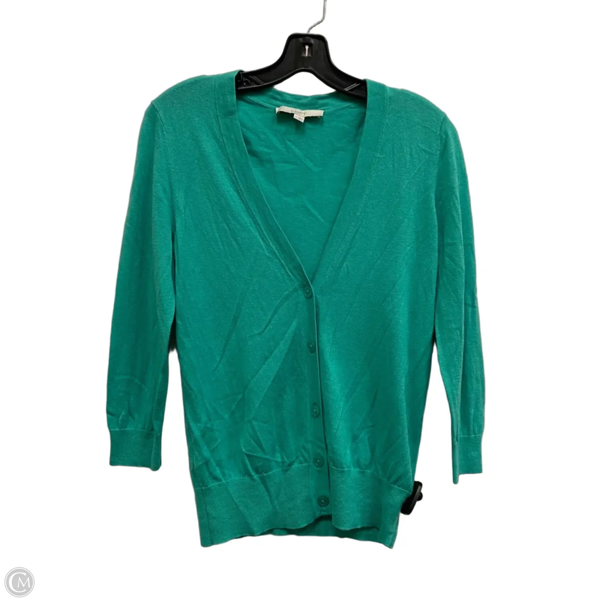 Cardigan By Loft In Green, Size: M