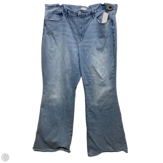 Jeans Designer By Good American In Blue Denim, Size: 22