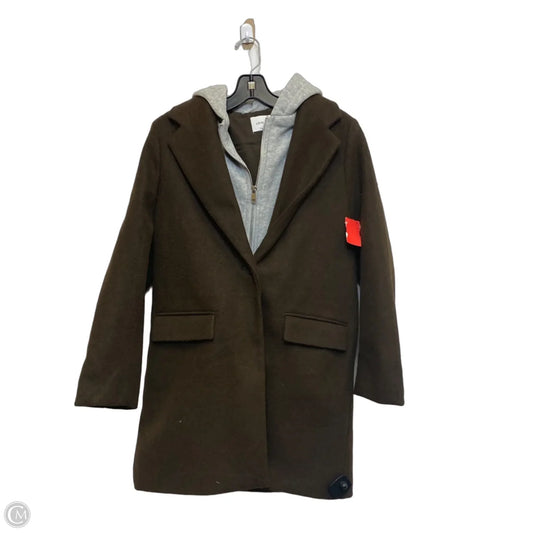 Jacket Other By Love Tree In Brown & Grey, Size: M