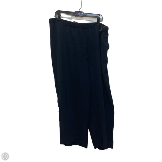 Pants Wide Leg By Rachel Zoe In Navy, Size: 1x