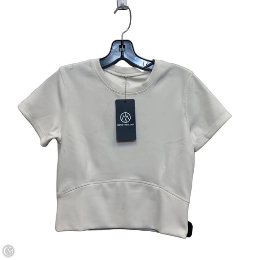 Athletic Top Short Sleeve By Move Theology In Cream, Size: L