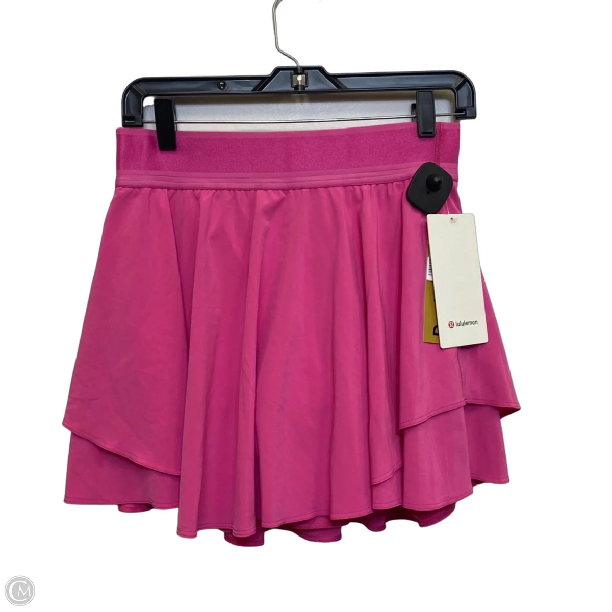 Athletic Skort Designer By Lululemon In Pink, Size: S