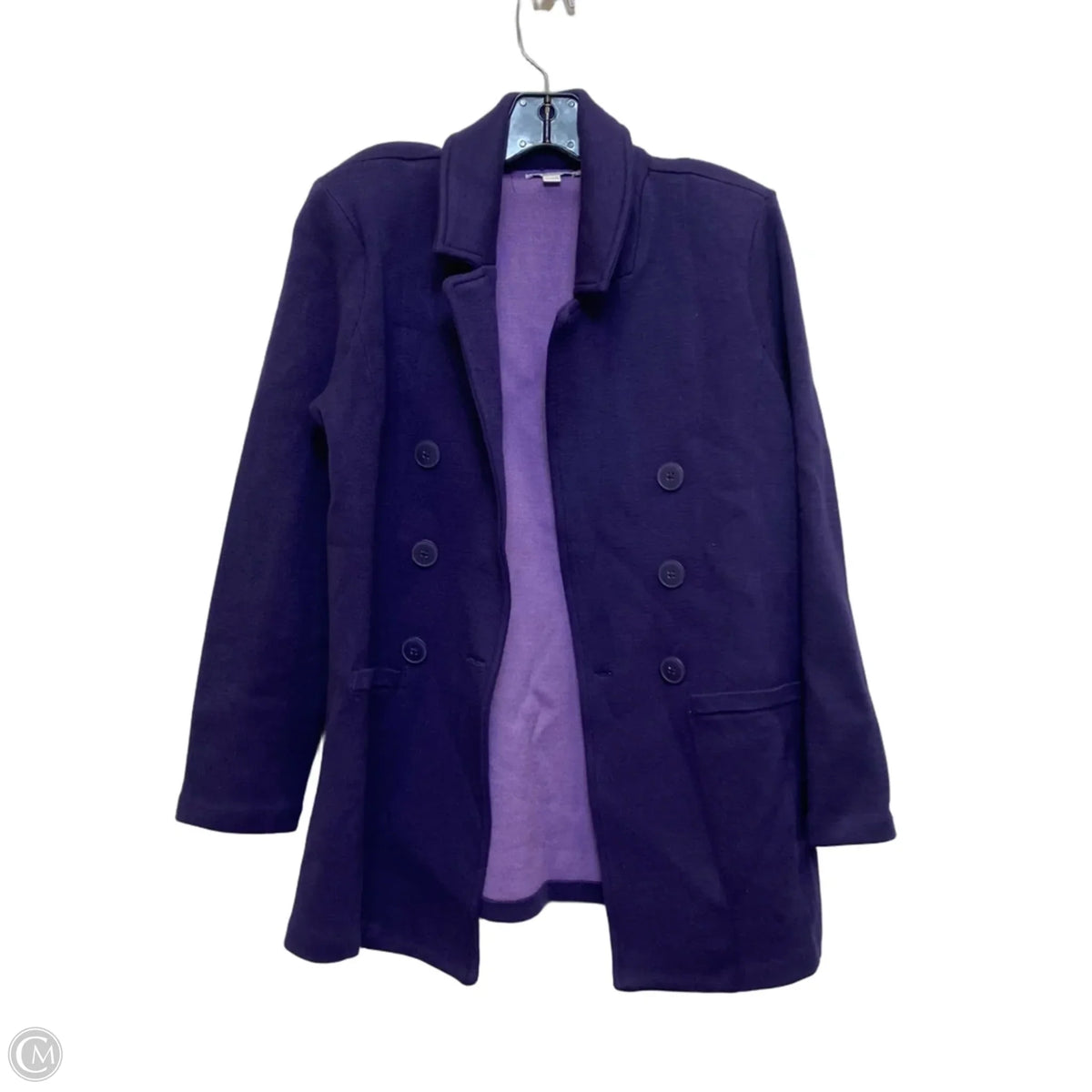 Blazer By Chicos In Purple, Size: M