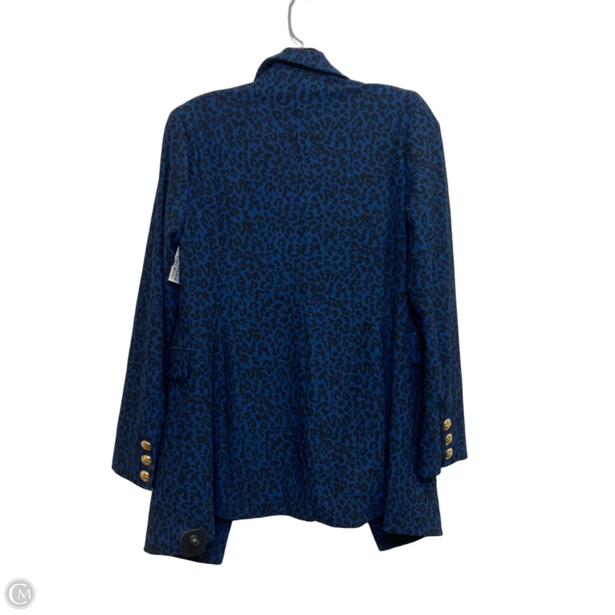 Blazer By Boston Proper In Black & Blue, Size: S