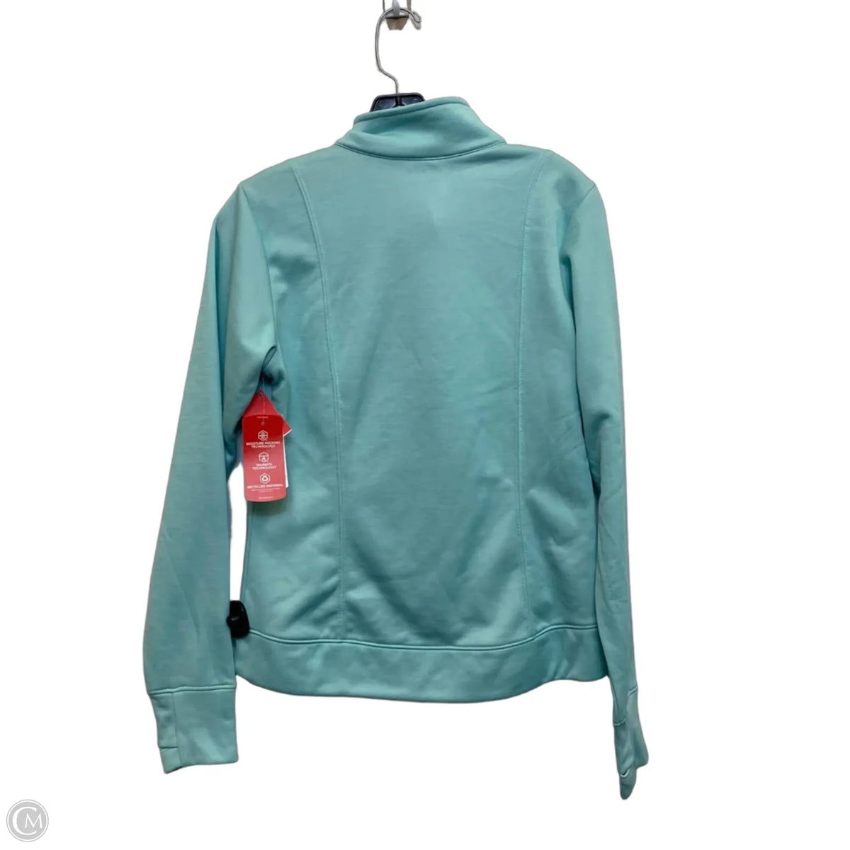 Athletic Jacket By Bcg In Teal, Size: Xs