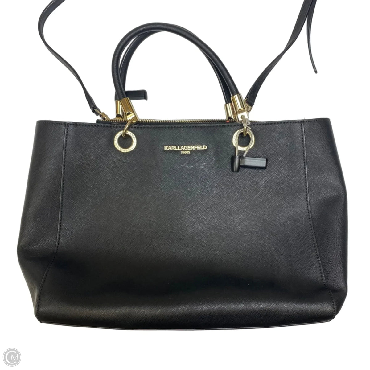 Handbag Designer By Karl Lagerfeld, Size: Large