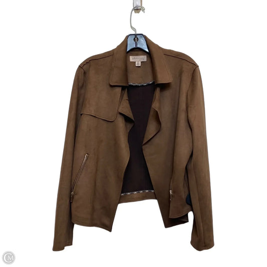 Blazer By Philosophy In Brown, Size: L