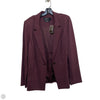 Blazer By Torrid In Maroon, Size: 2x
