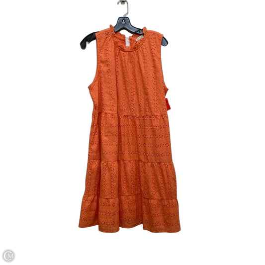 Dress Casual Short By Loft In Orange, Size: Xl