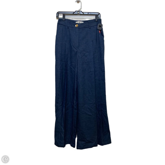 Pants Wide Leg By Commense In Blue, Size: S