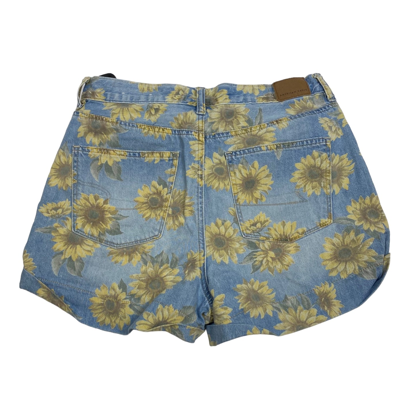 Blue & Yellow Shorts American Eagle, Size 8