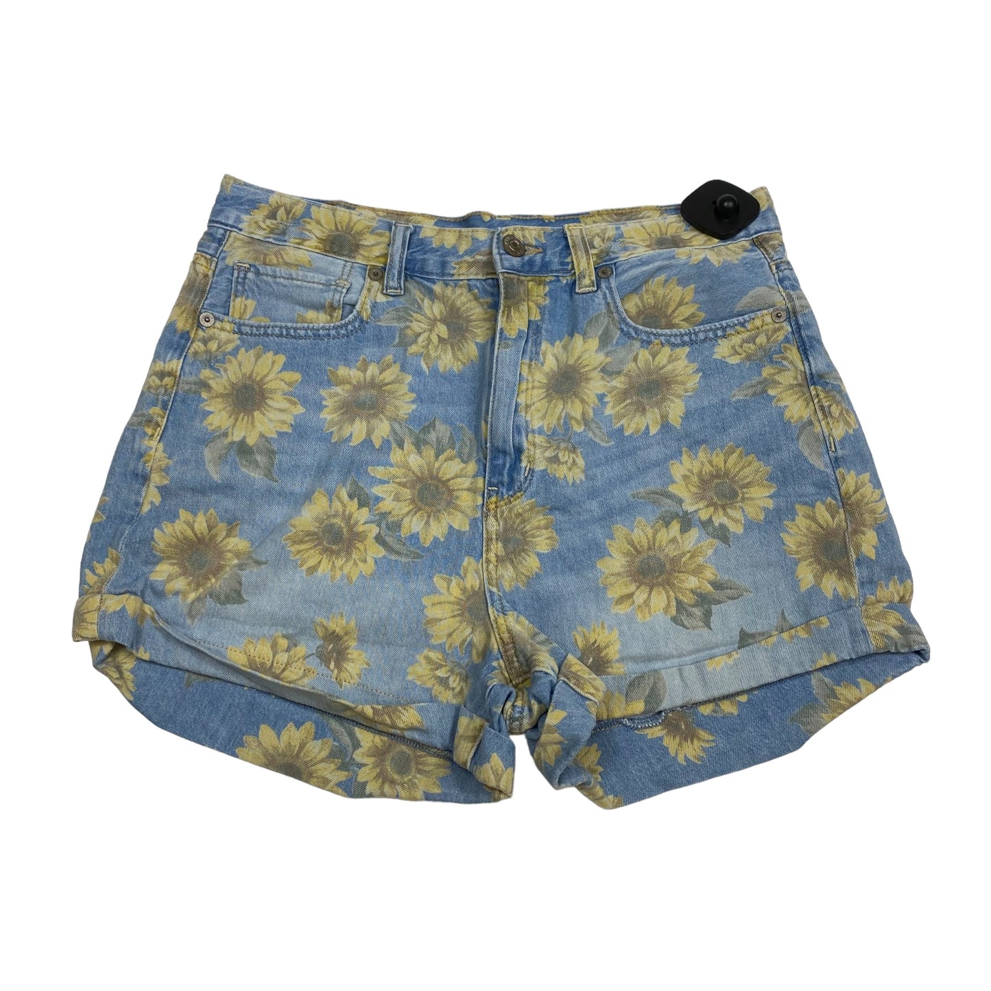 Blue & Yellow Shorts American Eagle, Size 8