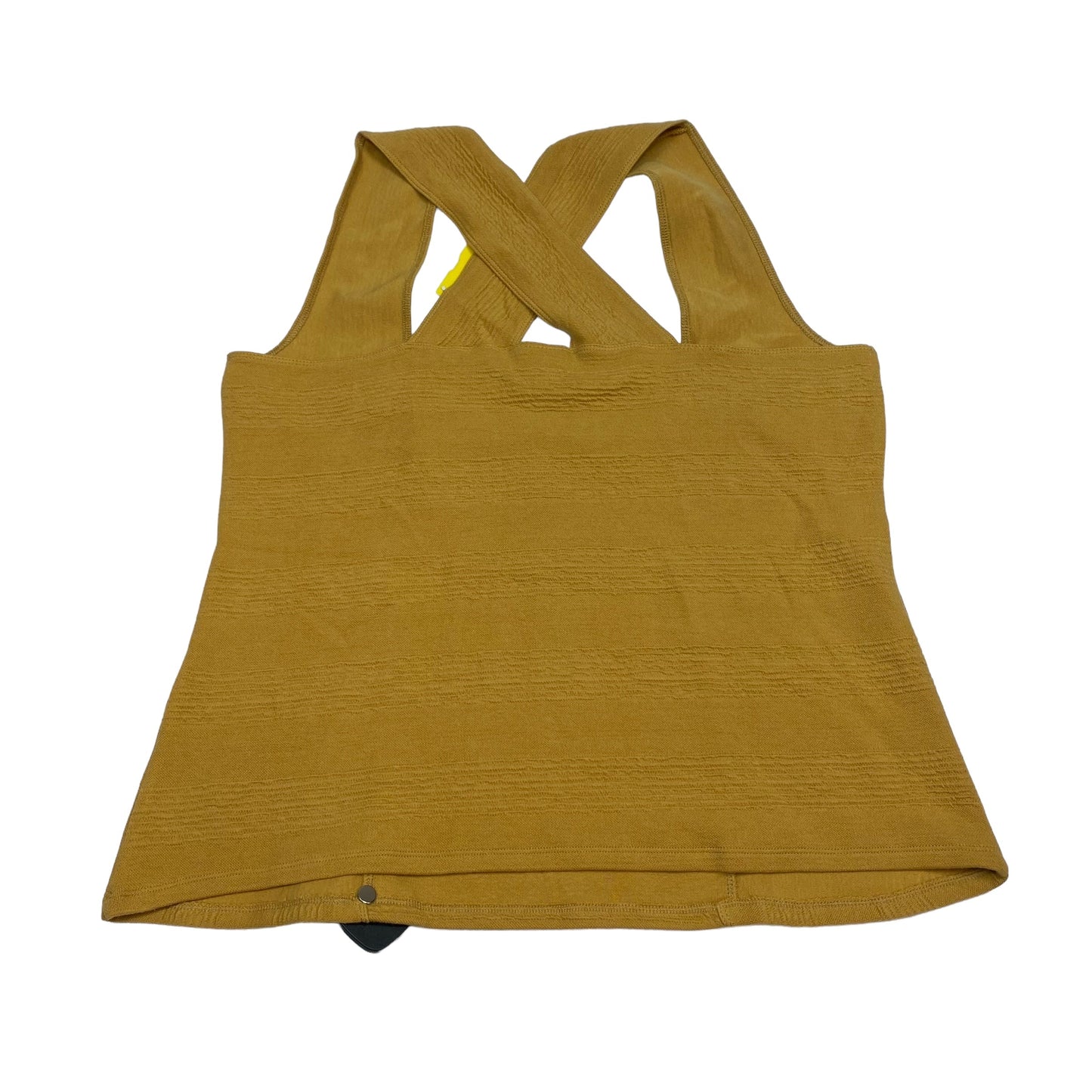 Top Sleeveless By Maeve In Yellow, Size: Xl