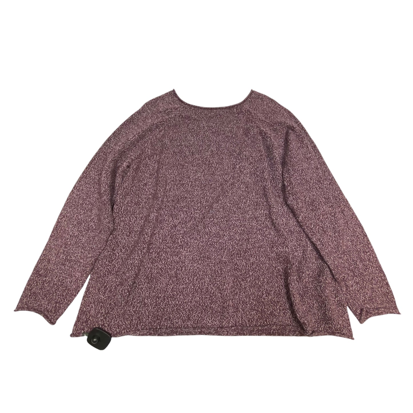 Sweater By Eddie Bauer In Purple, Size: 2x