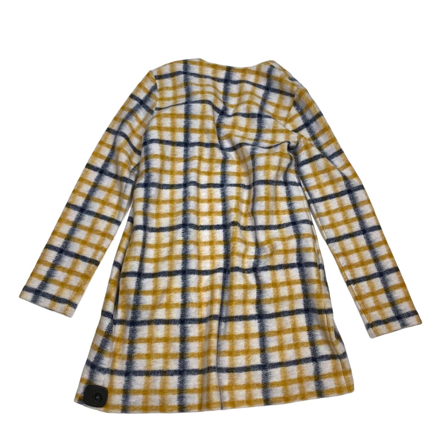 Sweater Cardigan By Cynthia Rowley In Blue & Yellow, Size: S