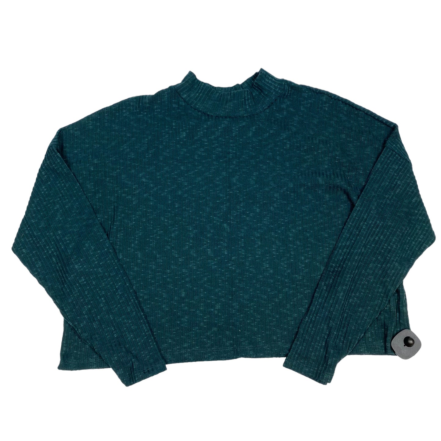 Top Long Sleeve By Wild Fable In Green, Size: Xl