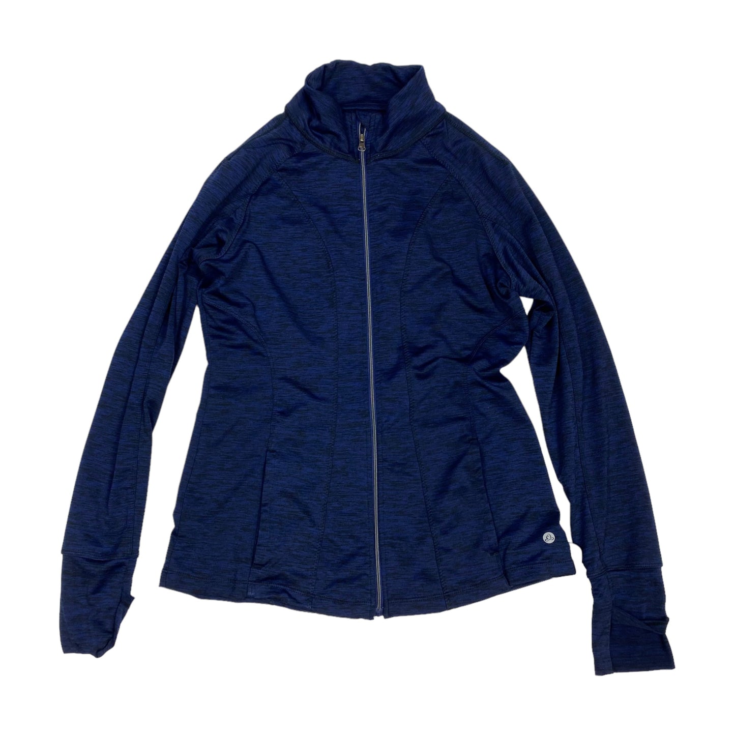 Athletic Jacket By Apana In Blue, Size: M