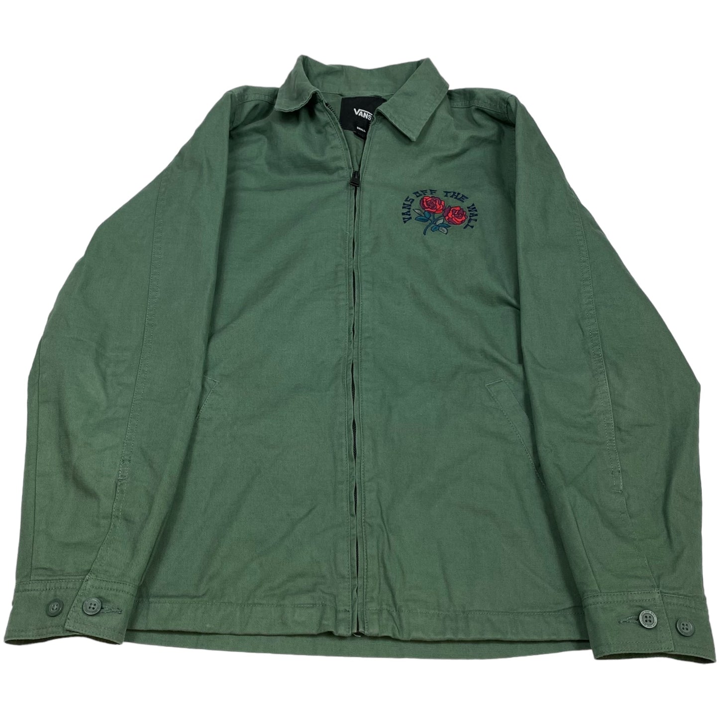 Jacket Utility By Vans In Green, Size: S