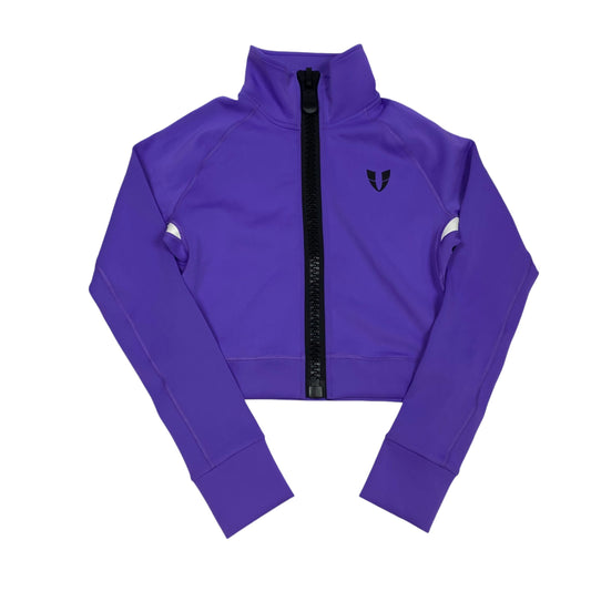 Athletic Jacket By Firm Abs In Purple, Size: Xl