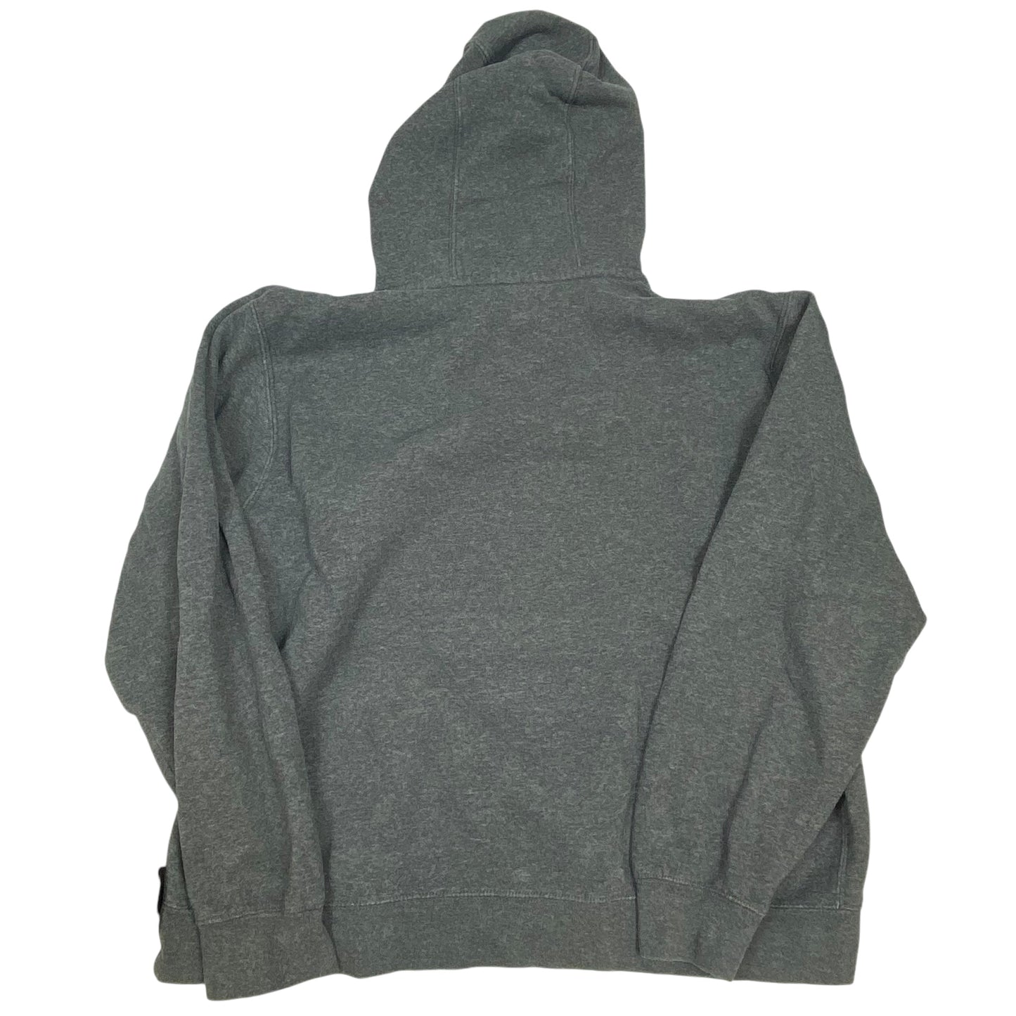 Athletic Sweatshirt Hoodie By Nike Apparel In Grey, Size: L