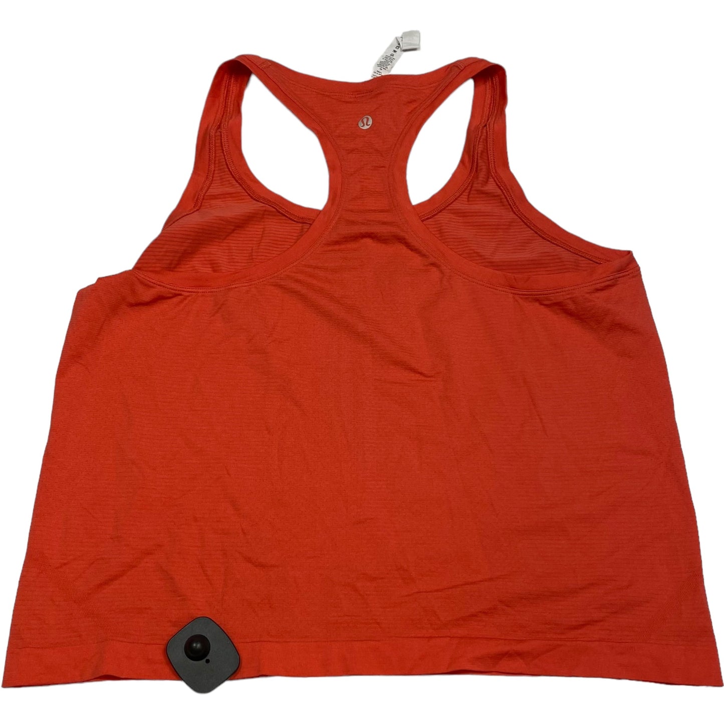 Athletic Tank Top Designer By Lululemon In Red, Size: L