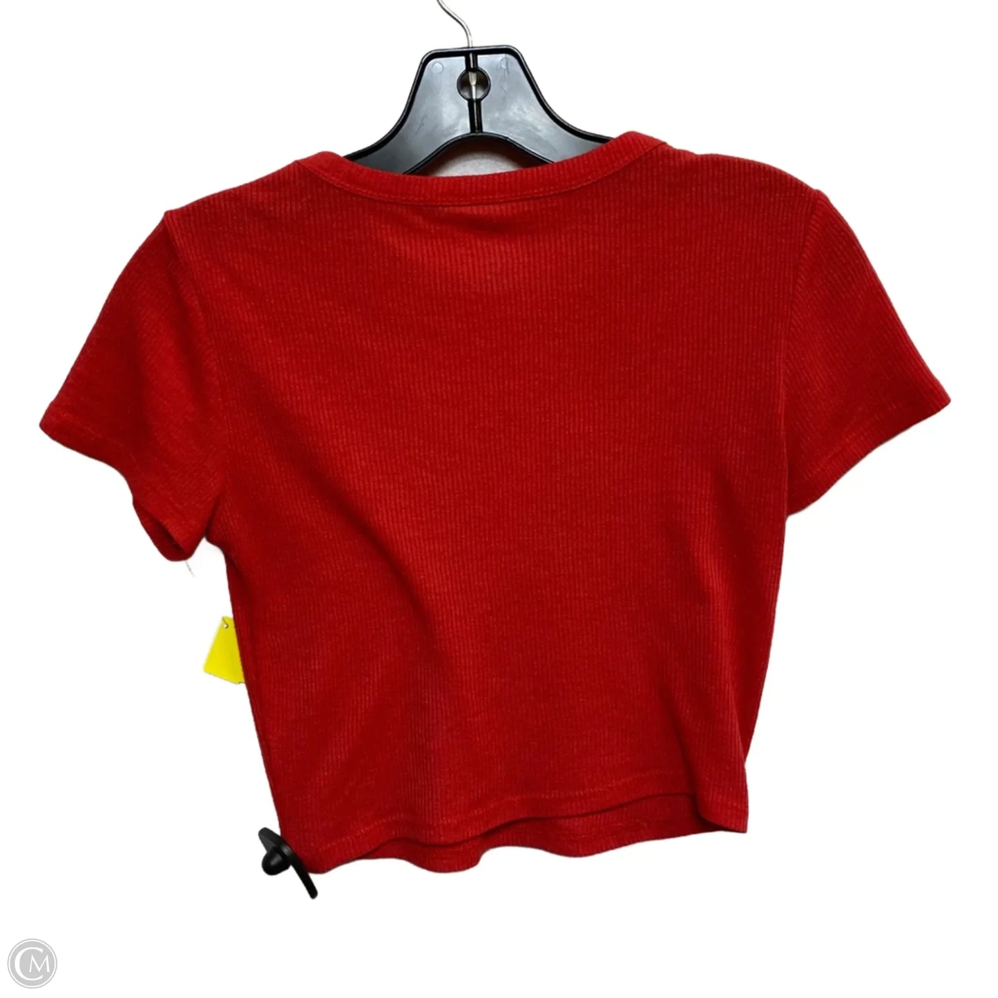 Top Short Sleeve By Ps Basics In Red, Size: Xs