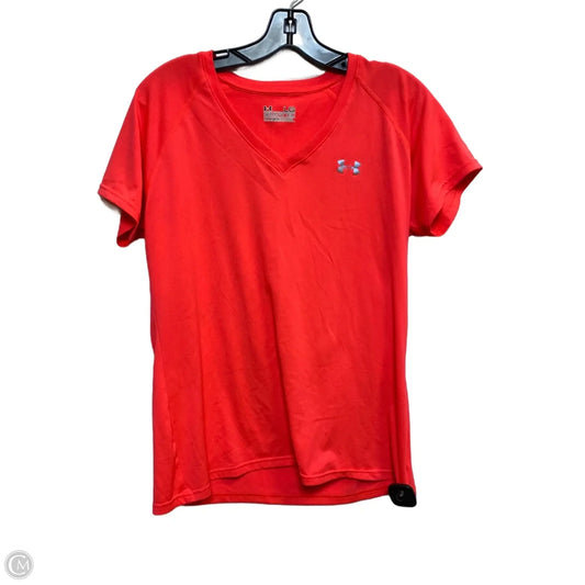 Athletic Top Short Sleeve By Undercover In Pink, Size: L