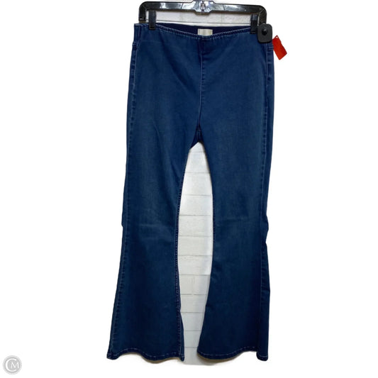 Jeans Flared By Industry In Blue Denim, Size: M