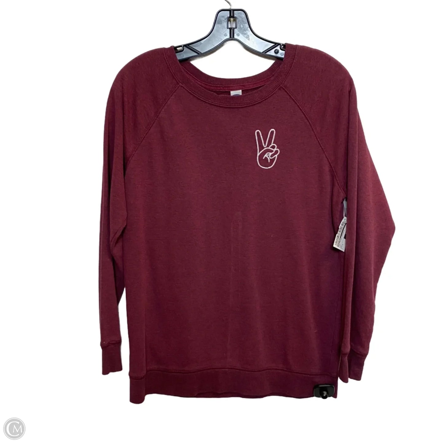 Sweatshirt Crewneck By Old Navy In Red, Size: S