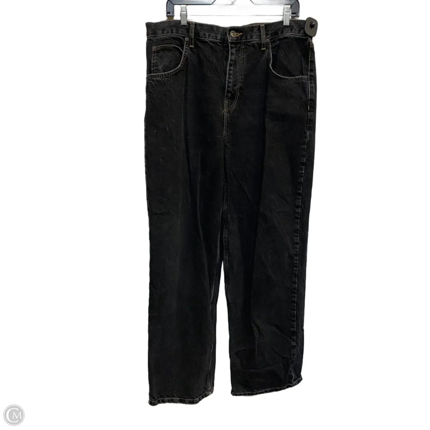 Jeans Boyfriend By Bdg In Black Denim, Size: 18