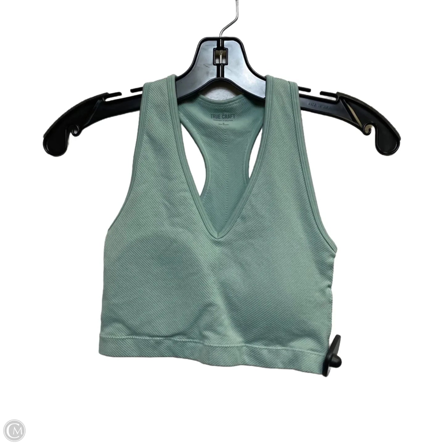 Athletic Bra By True Craft In Green, Size: S