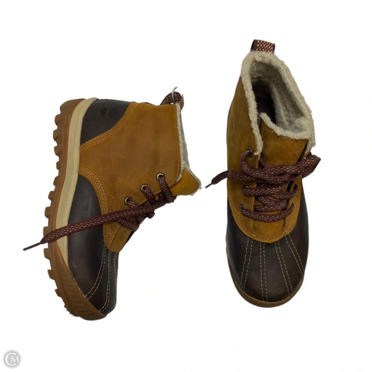 Boots Ankle Flats By Timberland In Brown, Size: 7