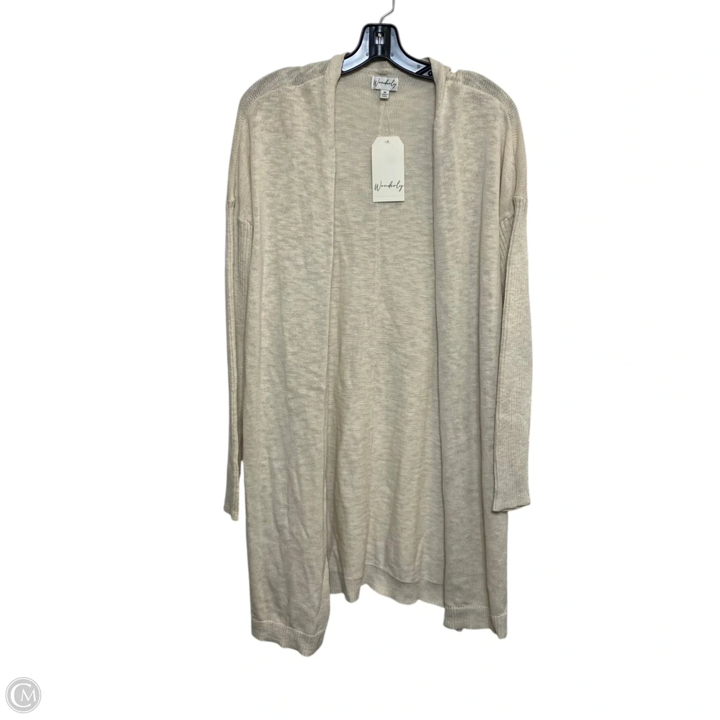 Cardigan By Wonderly In Cream, Size: M