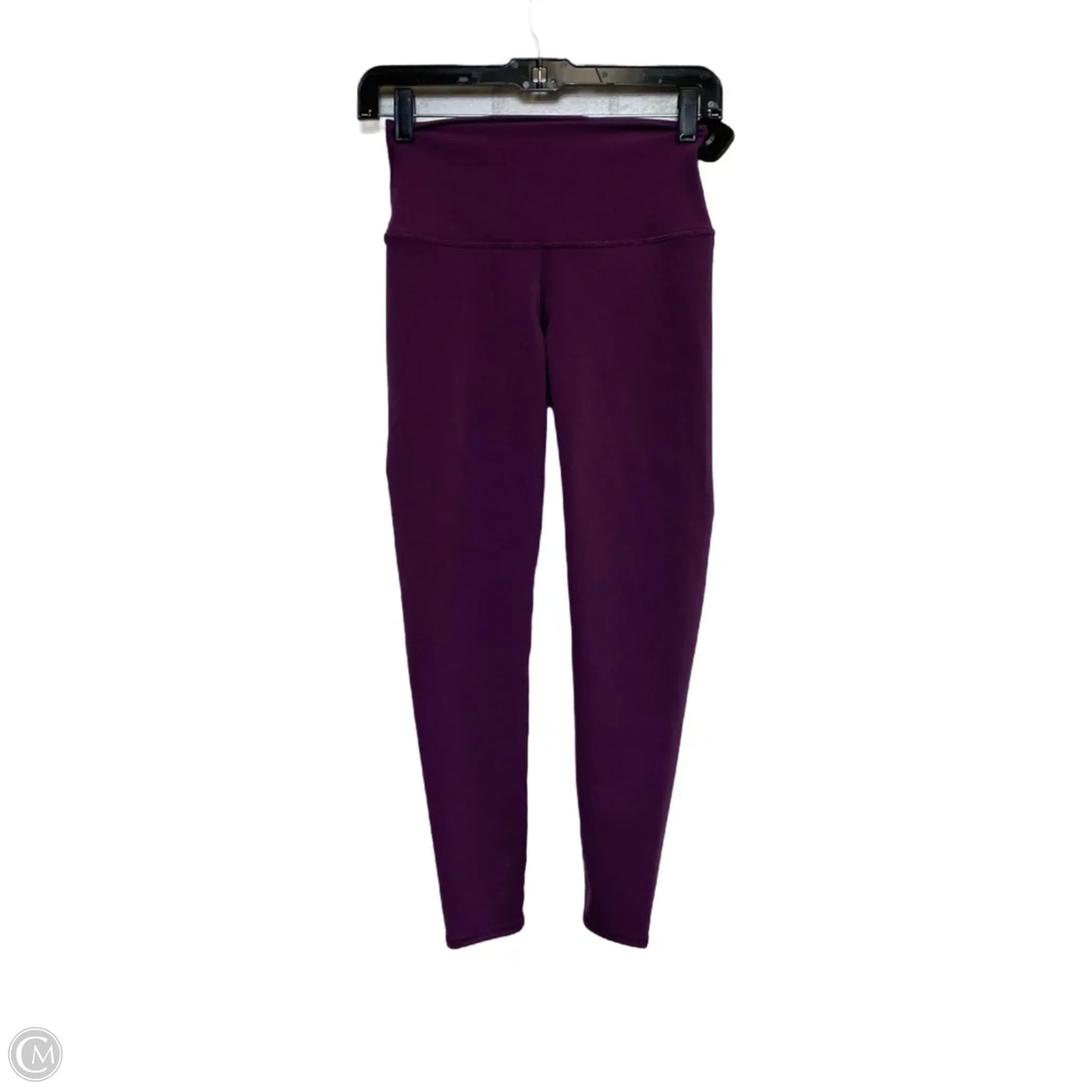 Athletic Leggings By Alo In Purple, Size: Xs