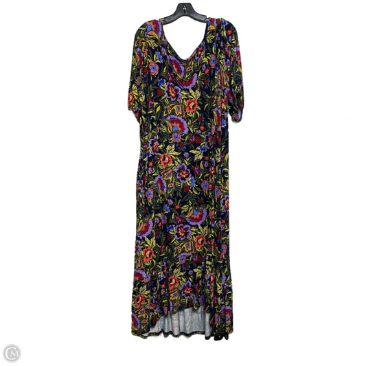 Dress Casual Midi By Terra & Sky In Multi-colored, Size: 2x