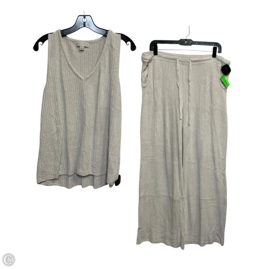 Lounge Set Pants By Barefoot Dreams In Cream, Size: Xl