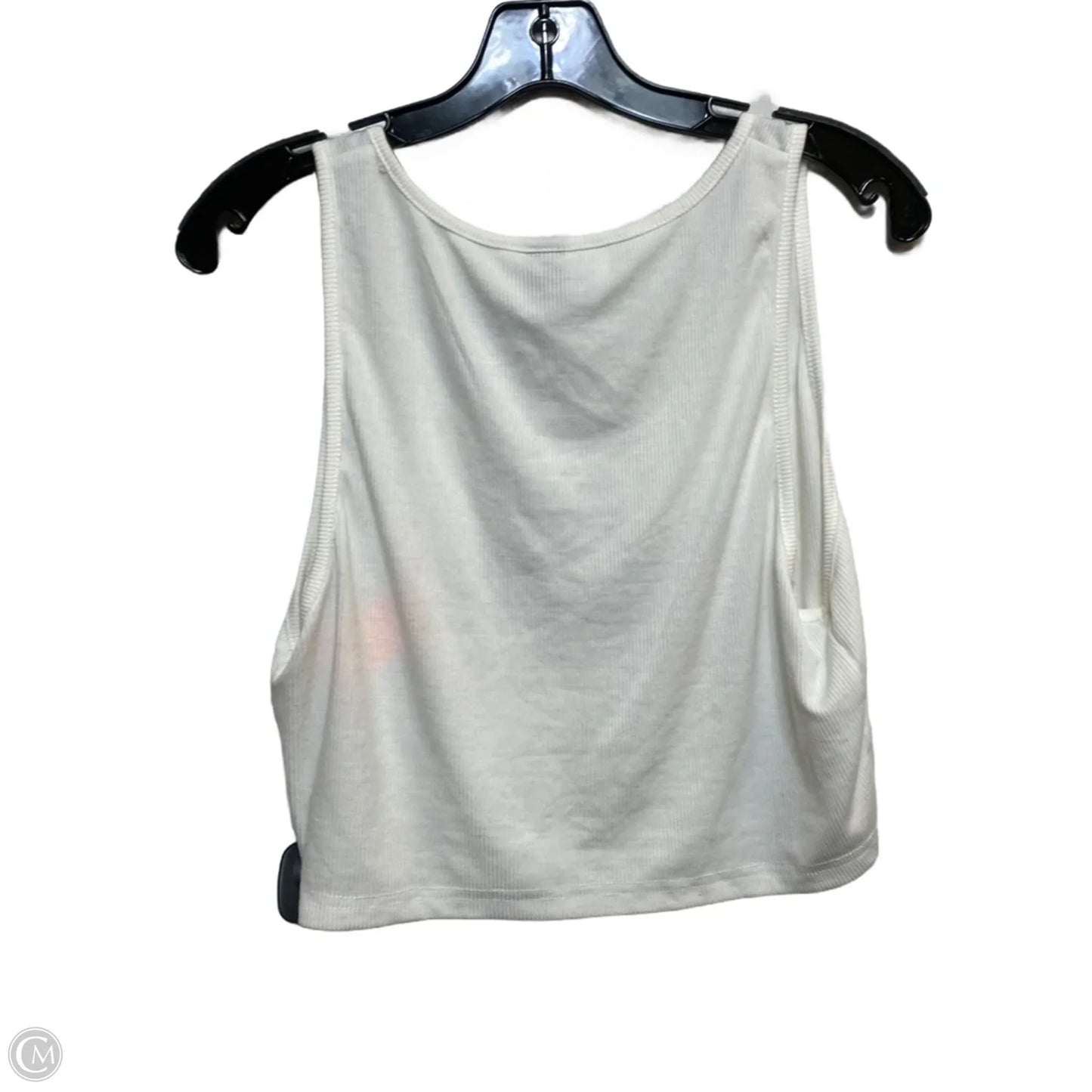 Top Sleeveless By Shein In Cream, Size: 2x