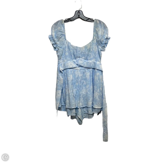 Top Short Sleeve By Altard State In Blue, Size: L