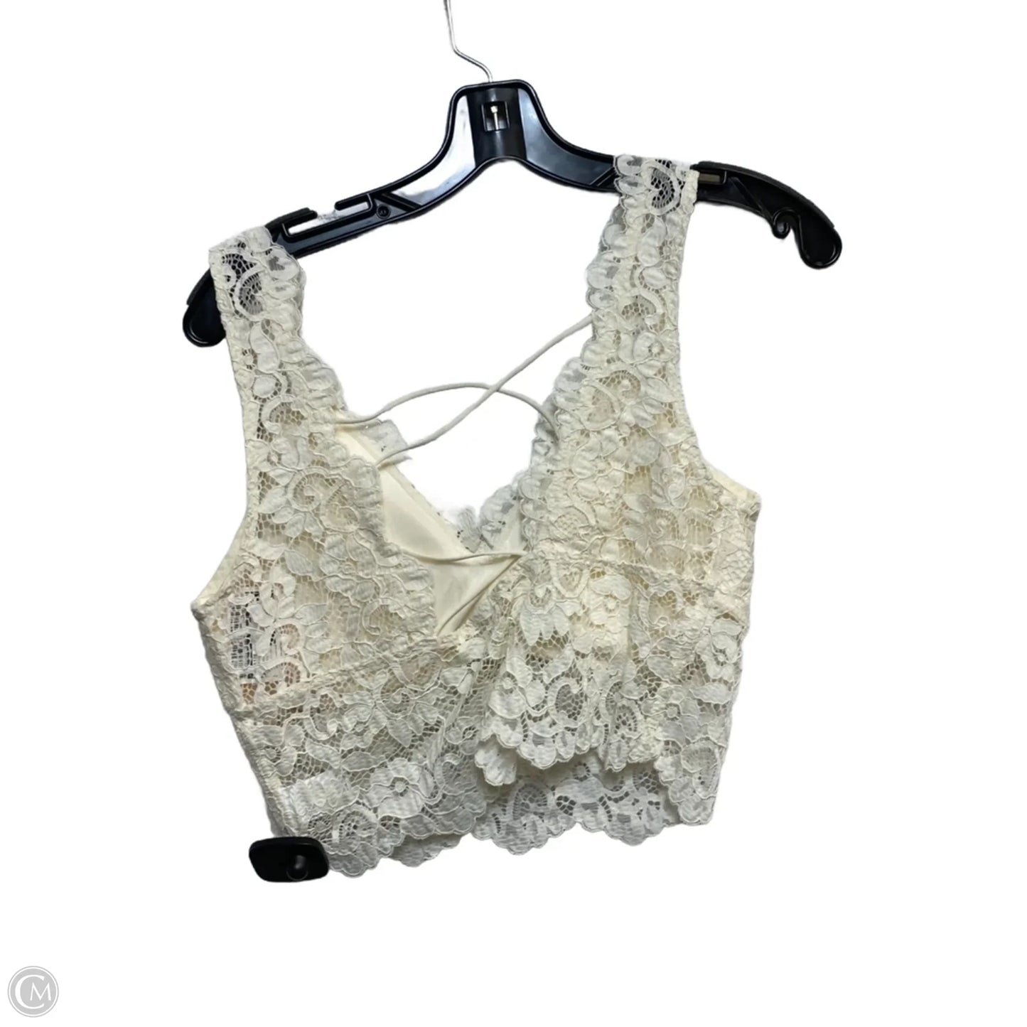Bralette By Bke In Cream, Size: L