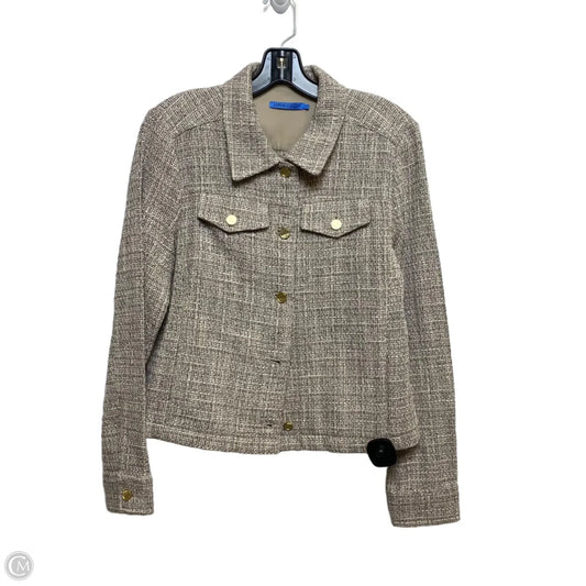 Jacket Denim By J. Mclaughlin In Tan, Size: M