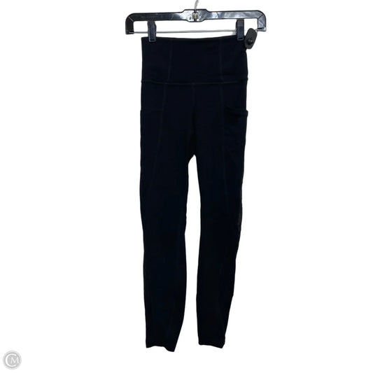 Athletic Leggings By Athleta In Black, Size: Xxs